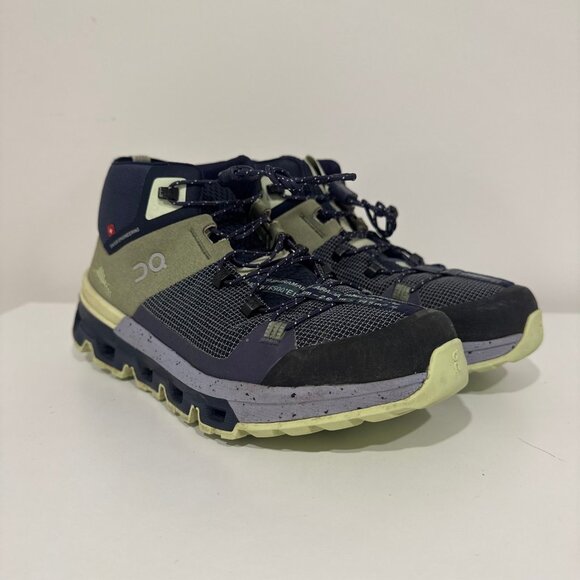 On Running Womens Cloudtrax Casual Lace Up Hiking Boot Shoes Size 7 - Picture 1 of 15